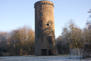 Burg Uda – Panorama im Winter
